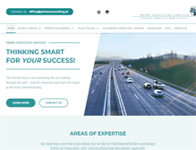 Tablet Screenshot of primeconsulting.at